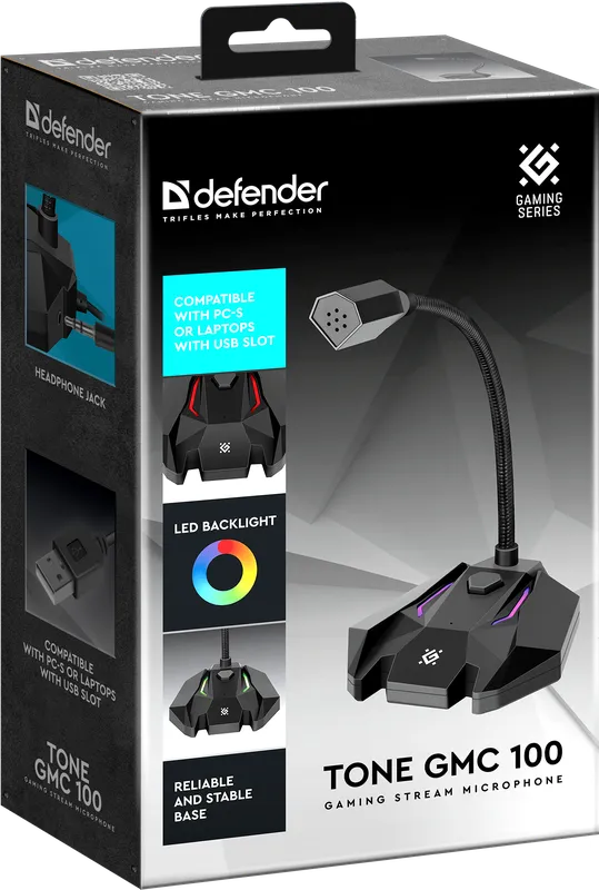 Defender - Gaming stream microphone Tone GMC 100