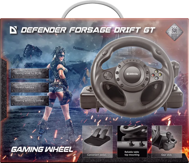 Defender - Gaming wheel FORSAGE DRIFT GT