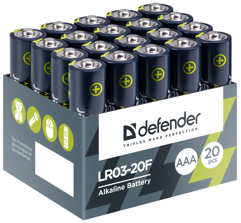 Defender - Alkaline Battery LR03-20F