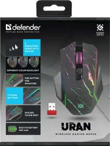 Defender - Wireless gaming mouse Uran GM-503